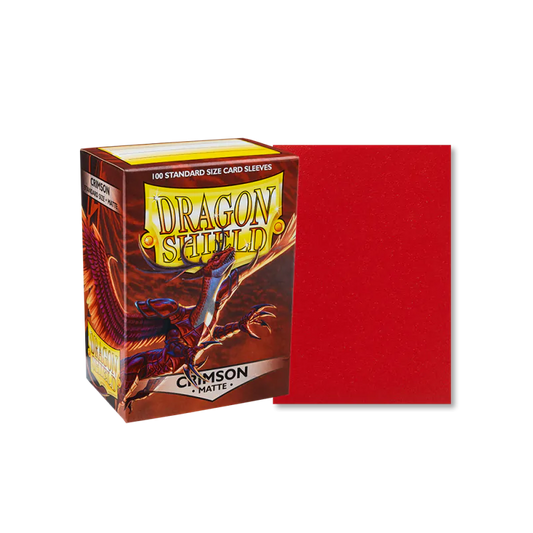 Dragon Shield Crimson Sleeves (100pcs.)