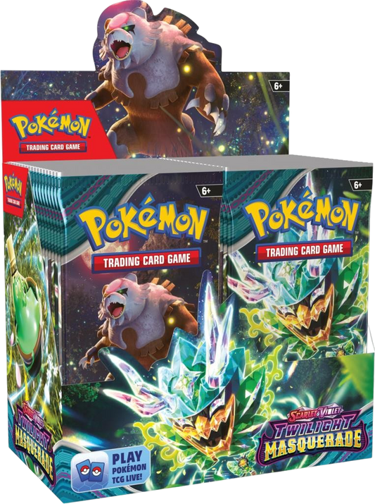 111_1-1.png Pokémon TCG: Scarlet & Violet - Twilight Masquerade - Booster Box (36)