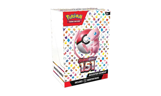 Pokémon TCG: Scarlet and Violet 151 - Booster Bundle - 6 Booster Pack