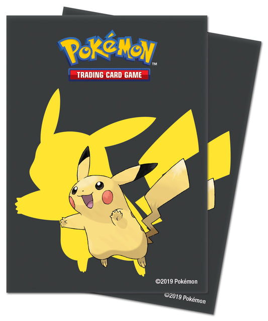 15101.jpg Ultra Pro - Standard Deck Protector Sleeves - Pikachu (2019)