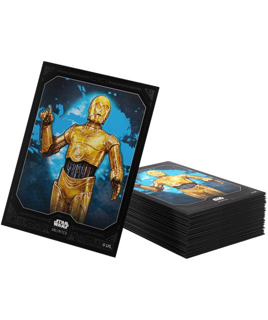 Gamegenic Sleeves Star Wars: Unlimited C-3PO (60pcs.)