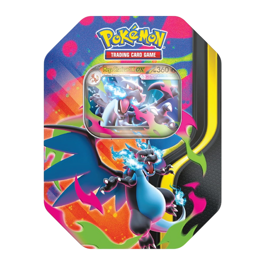Mega Charizard X ex Tin