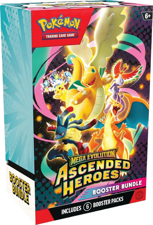 Pokemon TCG: Mega Evolution - Ascended Heroes Booster Bundle
