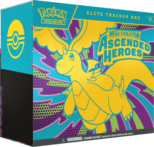 Pokemon TCG: Mega Evolution - Ascended Heroes Elite Trainer Box