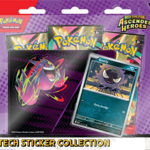 Pokemon TCG: Mega Evolution - Ascended Heroes: Gastly Tech Sticker Collection