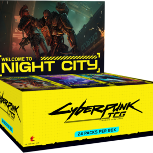 Cyberpunk-tcg-Retail-Booster-Display-Adam-Smasher-2-1.png Cyberpunk TCG: Welcome to Night City - Booster Box