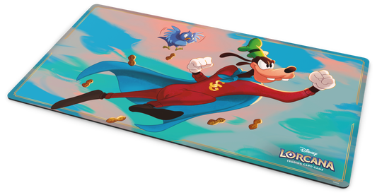 DLC_S12_Playmat_Angled_Goofy-1.png Disney Lorcana TCG: Wilds Unknown Playmat -- Goofy (Super Goof)