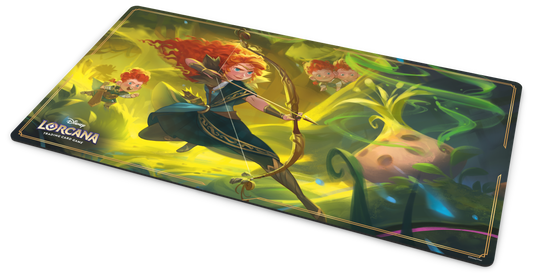 DLC_S12_Playmat_Angled_Merida-1.png Disney Lorcana TCG: Wilds Unknown Playmat -- Merida