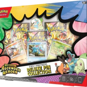 Pokemon TCG: Ascended Heroes First Partners Deluxe Pin Collection