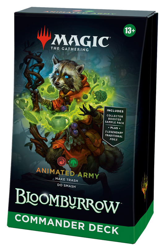 Magic The Gathering: Bloomburrow "Animated Army" - Commander Deck