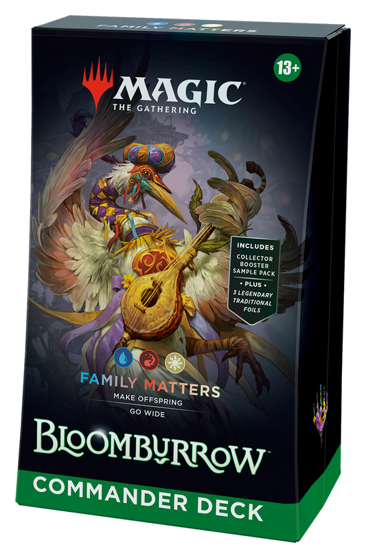 Magic The Gathering: Bloomburrow "Family Matters" - Commander Deck
