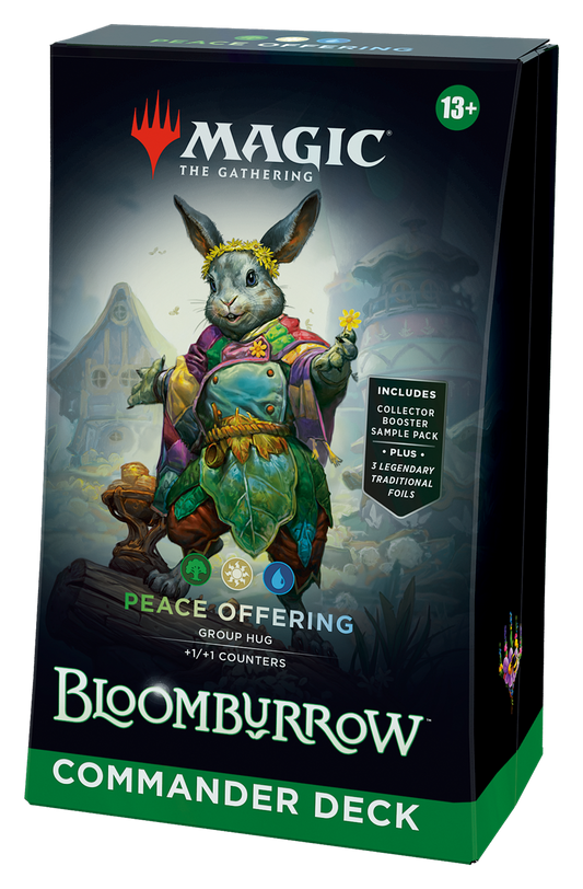 Magic The Gathering: Bloomburrow "Peace Offering" - Commander Deck