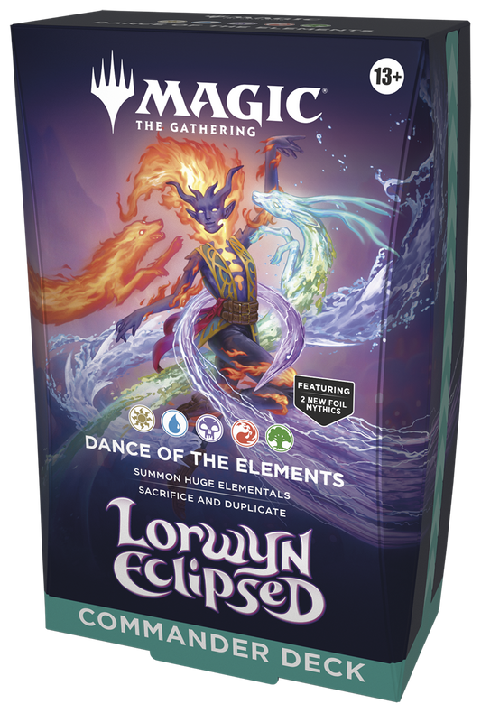 Magic the Gathering: Lorwyn Eclipsed - "Dance of the Elements" Commander Deck