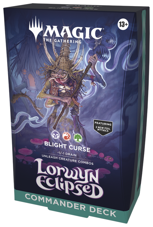 Magic the Gathering: Lorwyn Eclipsed - "Blight Curse" Commander Deck