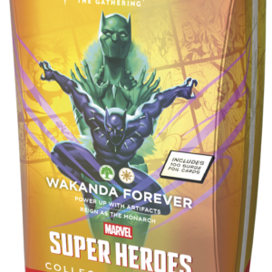 Magic the Gathering: Marvel Super Heroes Commander Deck - Wakanda Forever - Collector's Edition
