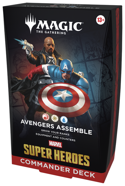 Magic the Gathering: Marvel Super Heroes Commander Deck - Avengers Assemble
