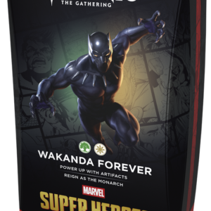 MTGMSH_EN_OtrBx_Cmndr_02_03-1.png Magic the Gathering: Marvel Super Heroes Commander Deck - Wakanda Forever