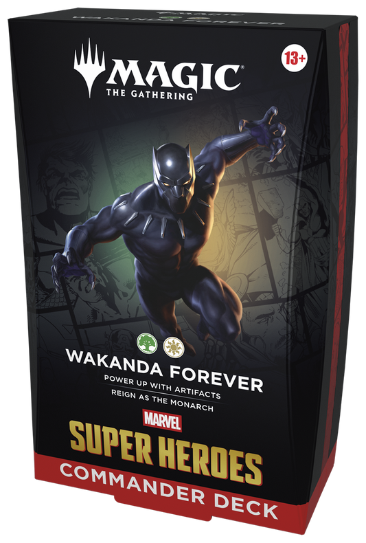 Magic the Gathering: Marvel Super Heroes Commander Deck - Wakanda Forever