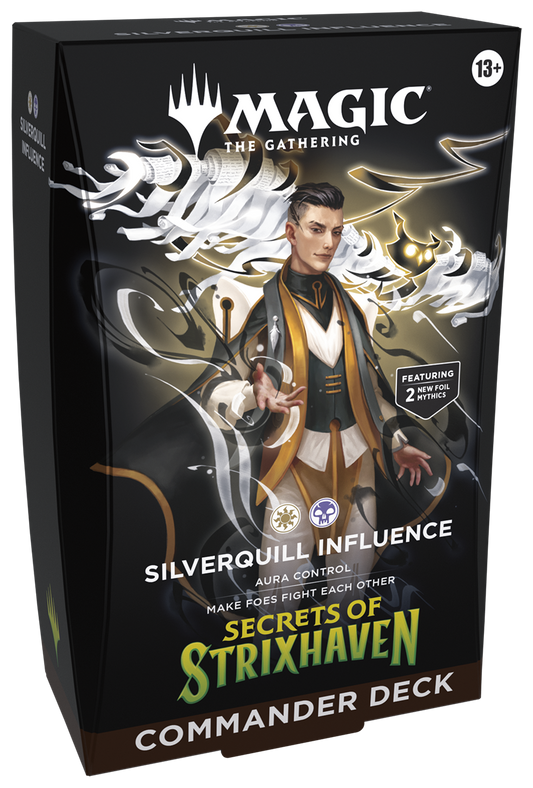 Magic the Gathering: Secrets Of Strixhaven - "Silverquill Influence" Commander Deck