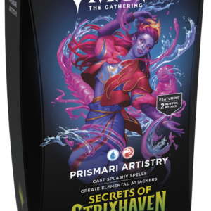 Magic the Gathering: Secrets Of Strixhaven - "Prismari Artistry" Commander Deck