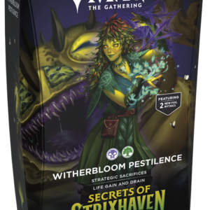 Magic the Gathering: Secrets Of Strixhaven "Witherlbloom Pestilence" Commander Deck