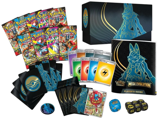 Pokemon TCG: Mega Evolution - Elite Trainer Box - Lucario