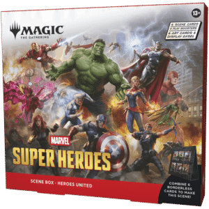 Magic the Gathering: Marvel Super Heroes Scene Box - Heroes United