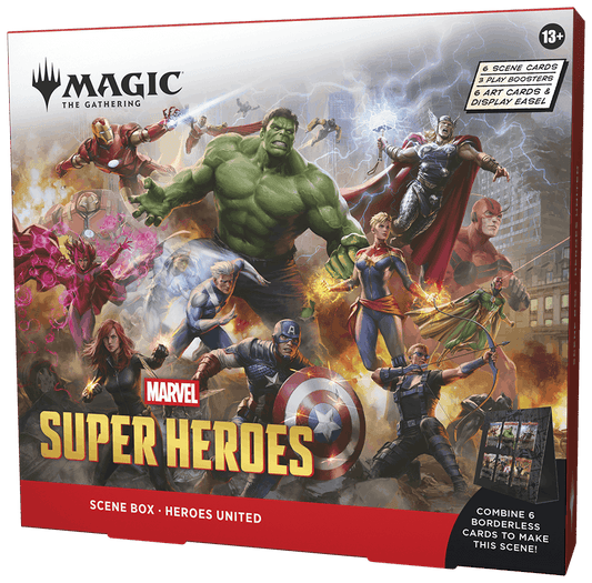 Magic the Gathering: Marvel Super Heroes Scene Box - Heroes United