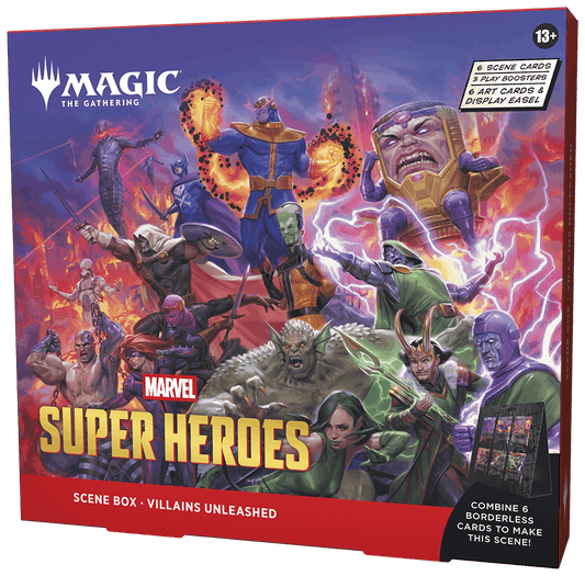 Magic the Gathering: Marvel Super Heroes Scene Box - Villains Unleashed