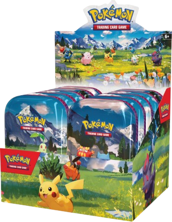 Pokemon-2_5-Mini-Tins-Display-Rightfront_1.png Pokemon TCG: Mega Evolution - Ascended Heroes: Mini Tin Display