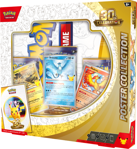 Pokemon TCG: 30th Celebration: Poster Collection