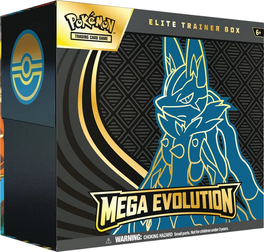 Pokemon TCG: Mega Evolution - Elite Trainer Box - Lucario