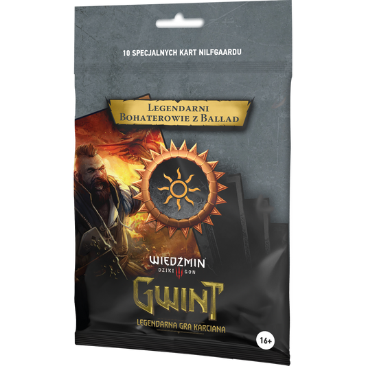 Gwent: Legendary Heroes from Ballads - Nilfgaard - Polish Edition