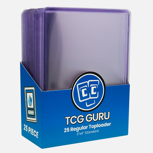 cardhorison_TCG-Guru-25-Regular-Toploader-jpg-1.jpg TCG GURU 25 Regular Toploader 3″x4″ Standard