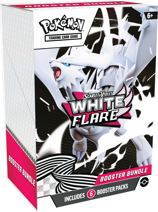cardhorizonPokemonWhiteFlareBoosterBundleReshiram.png Pokemon TCG: Scarlet & Violet - White Flare - Booster Bundle - Reshiram