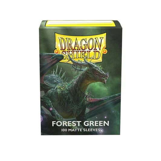 dragon-shield-matte-sleeves-forest-green-100szt_4-1.jpg Dragon Shield - Matte Sleeves - Forest Green (100 Sleeves)