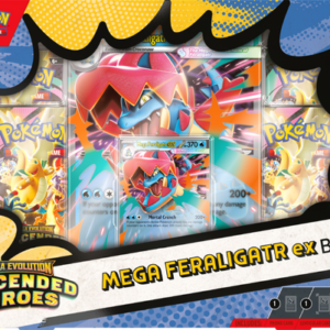 Pokemon Ascended Heroes: Mega Feraligatr ex Box