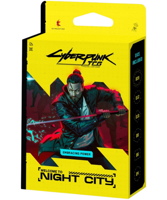 Cyberpunk TCG: Welcome to Night City - Starter Deck - Embracing Power