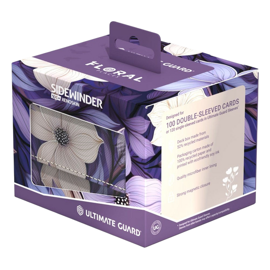 Ultimate Guard Sidewinder 100+ Xenoskin "Floral Places" - Moonlit Glen