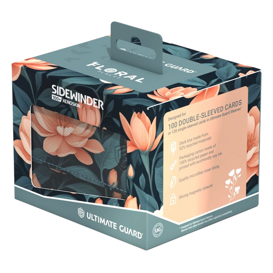 Ultimate Guard Sidewinder 100+ Xenoskin "Floral Places" - Quiet Glade