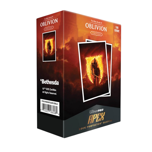 ultra-pro-apex-deck-protector-sleeves-the-elder-scrolls-iv-oblivion-remastered_3-1.png Sleeves Ultra Pro Apex TES Oblivion (105pcs.)